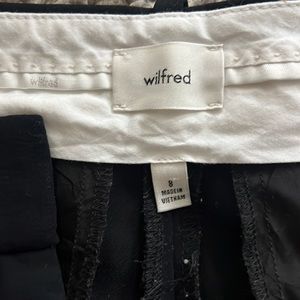 Wilfred Effortless pant Aritzia trousers in black. EUC
